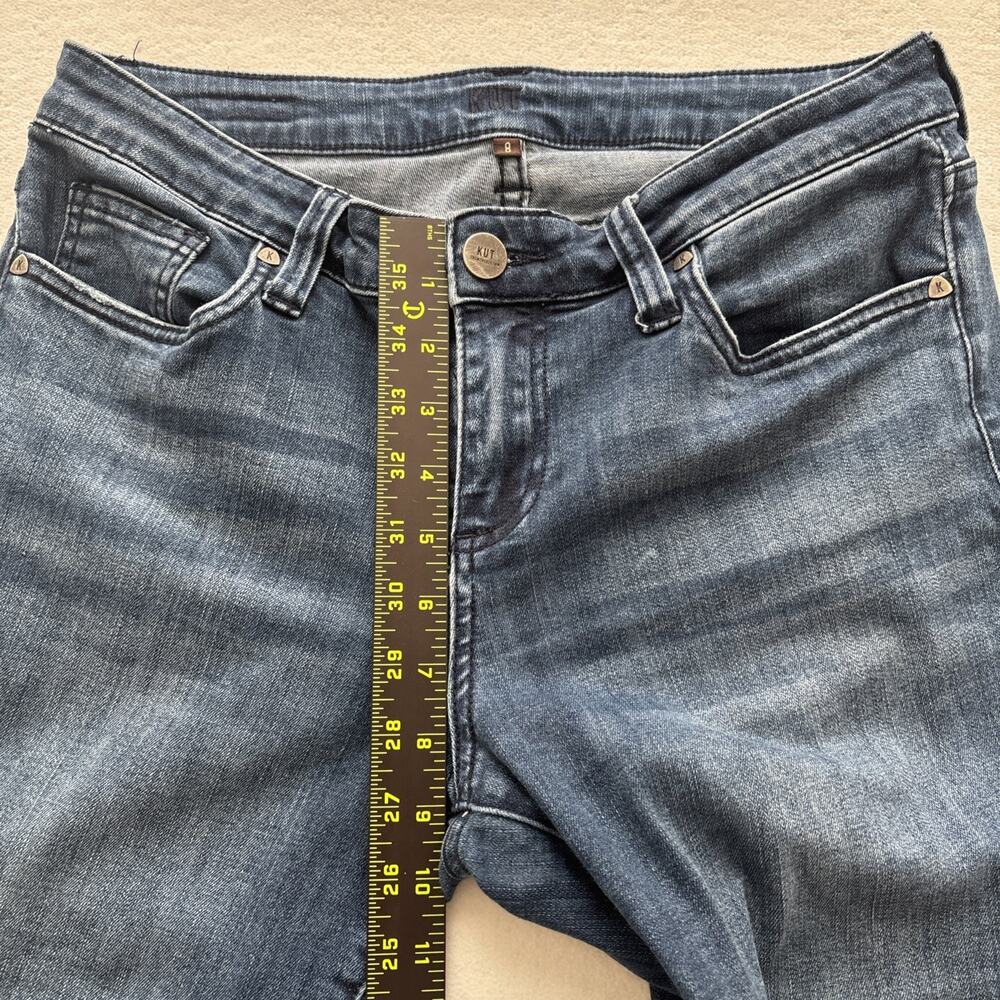 Kut from the‎ Kloth Womens Jeans Ankle Skinny Size 8 Medium Wash Stretch Denim - Picture 6 of 11